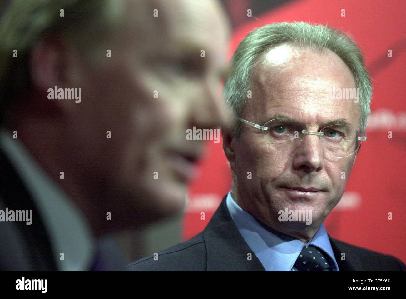 Sven england appointed manager hi-res stock photography and images - Alamy