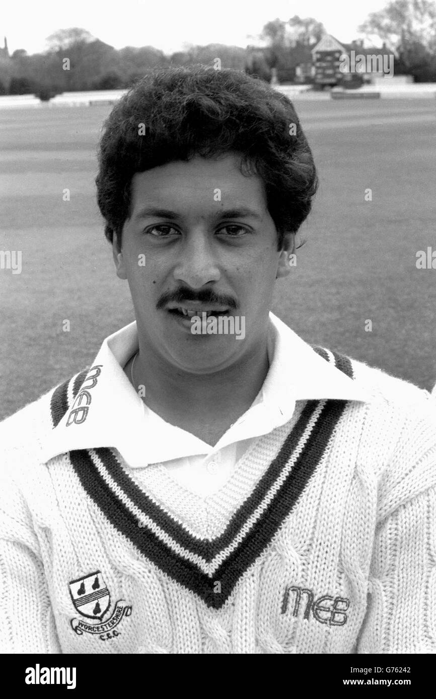 Damian D'Oliveira, Worcestershire County Cricket Club. Stock Photo