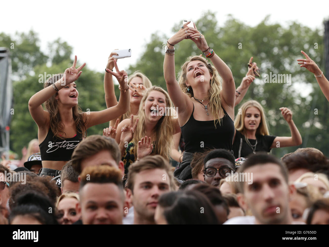 Wireless Festival - London Stock Photo - Alamy