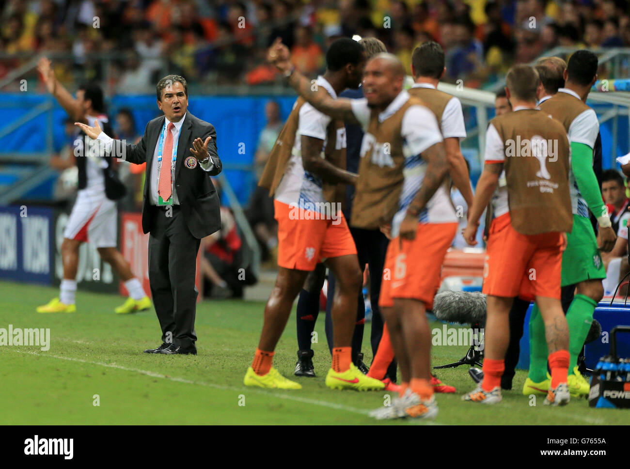 Soccer Fifa World Cup 2014 Quarter Final Netherlands V Costa Rica