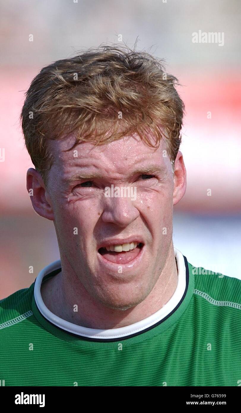 World Cup Steve Staunton Stock Photo Alamy