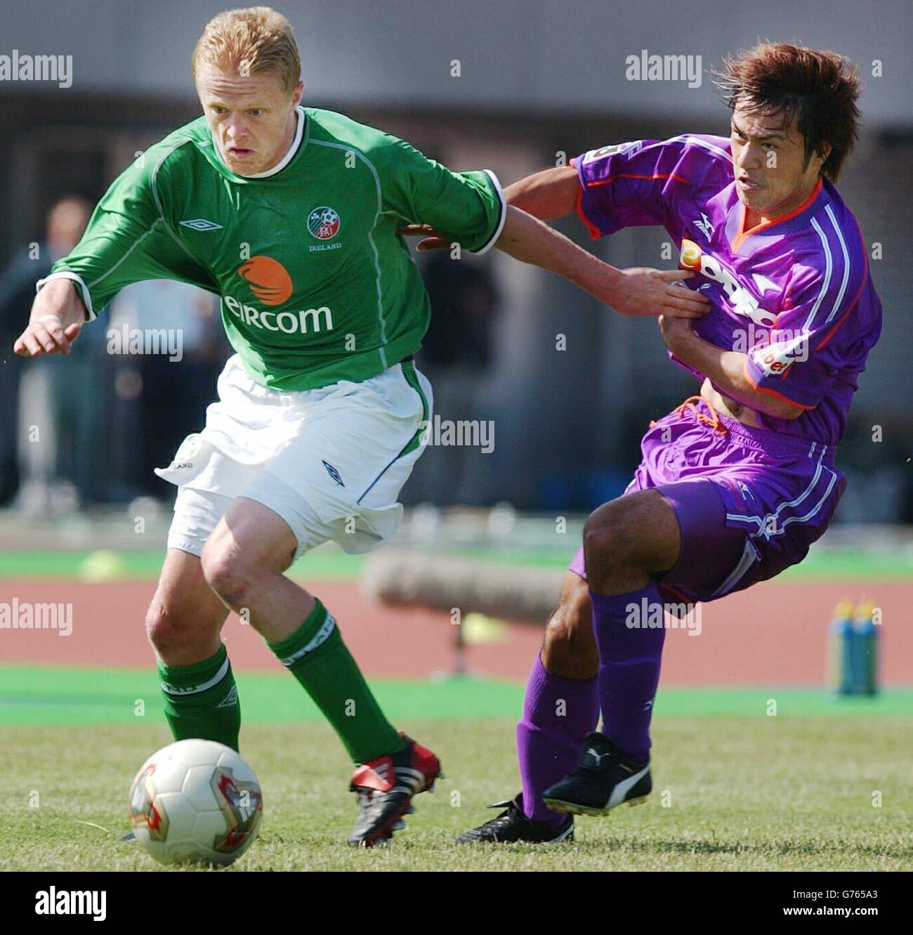 World Cup Damien Duff Stock Photo Alamy