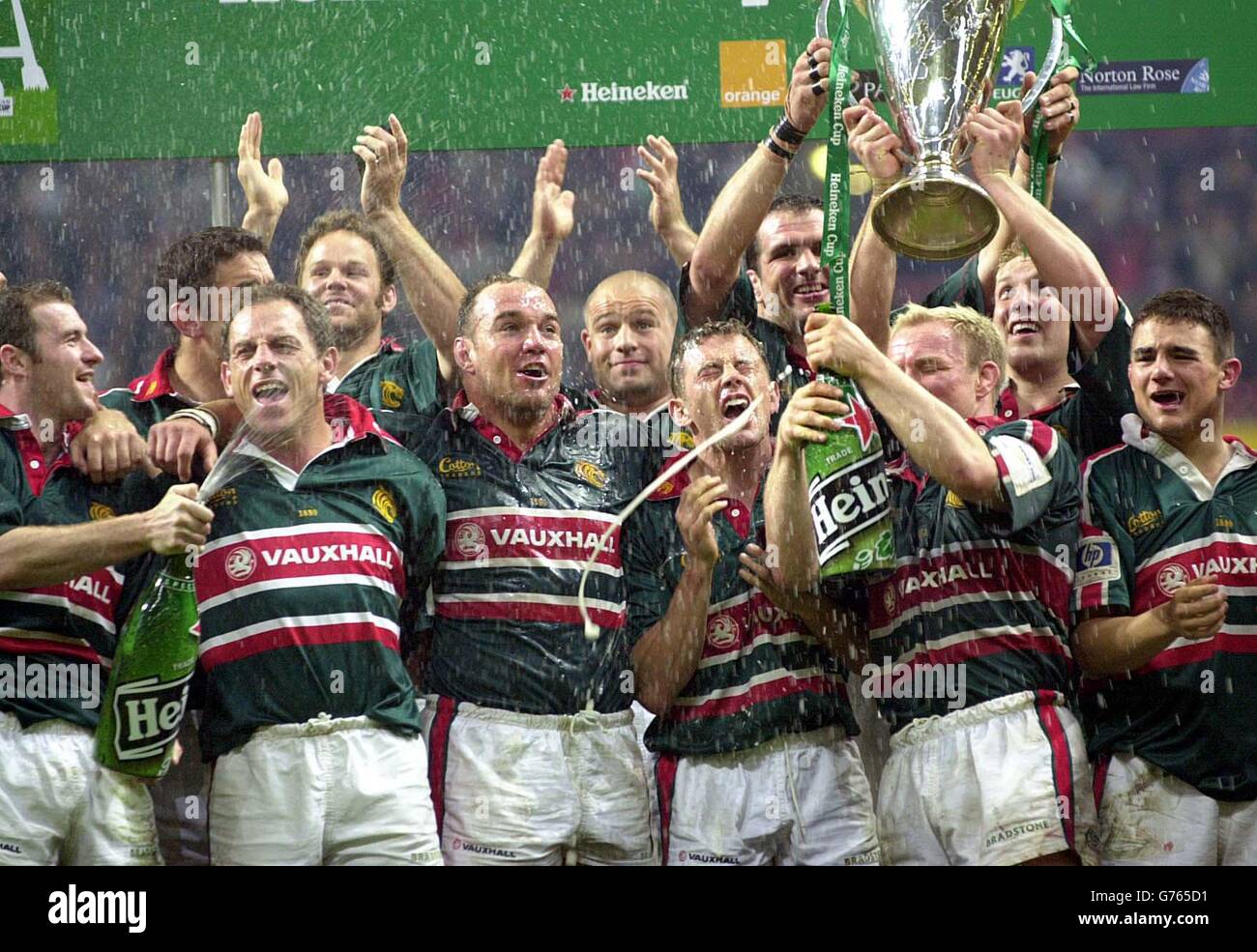 Heineken Cup Final Stock Photo Alamy