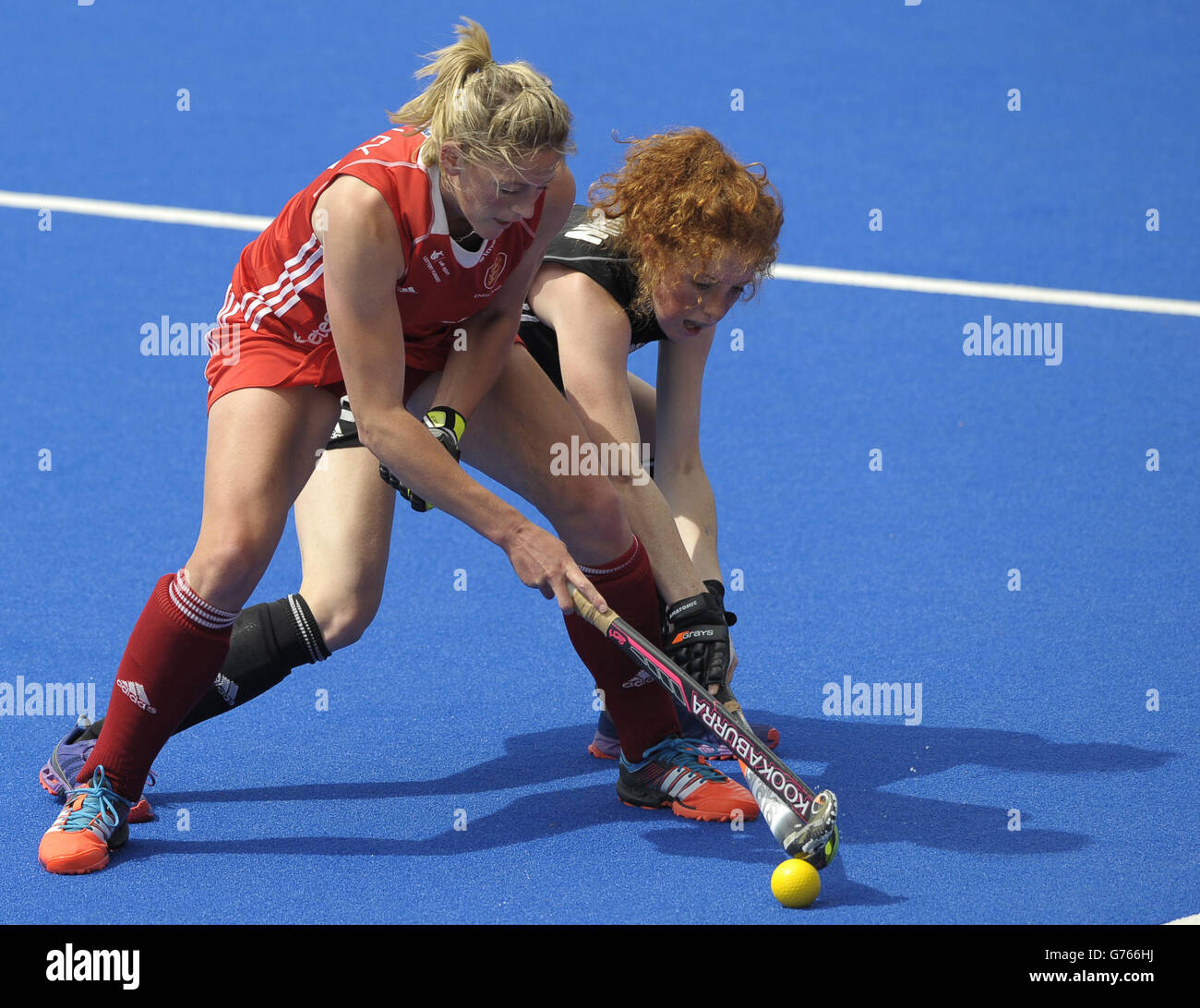 Hockey - Investec London Cup 2014 - Lee Valley Hockey and Tennis Centre Stock Photo