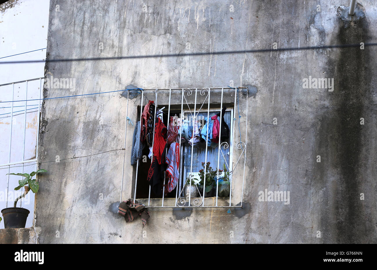 Soccer - FIFA World Cup 2014 - Round of 16 - Belgium v USA - Arena Fonte Nova. A general view of housing around the Arena Fonte Nova in Salvador, Brazil Stock Photo