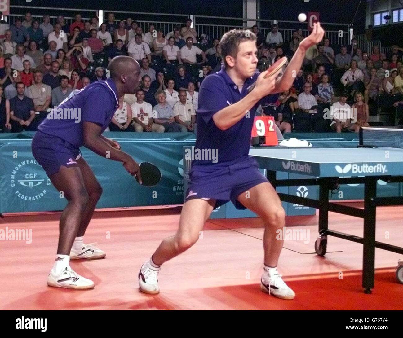 Mens table tennis doubles final hires stock photography and images Alamy