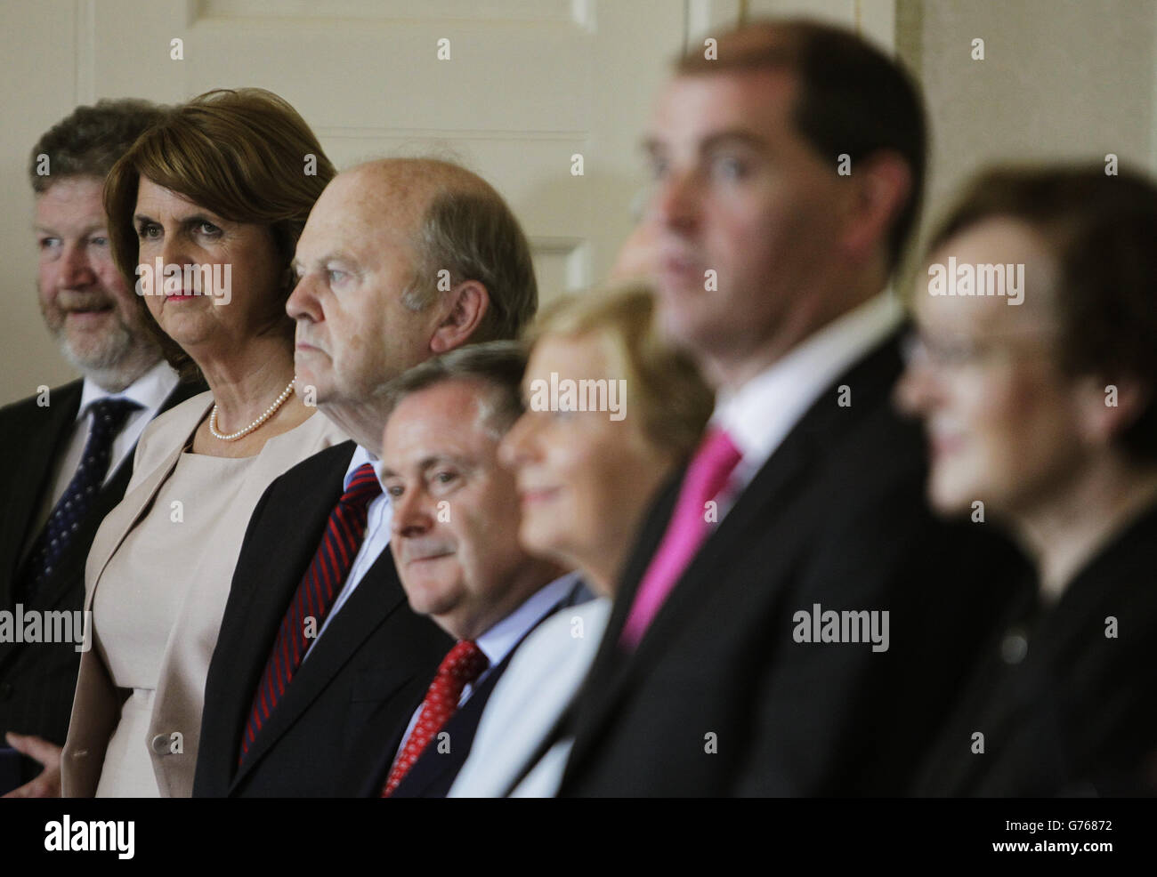 Irish Government reshuffle Stock Photo Alamy