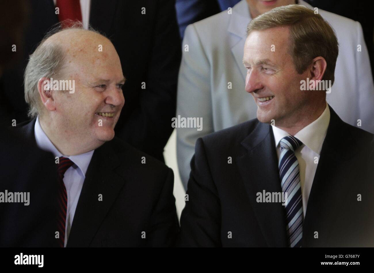 Irish Government reshuffle Stock Photo Alamy