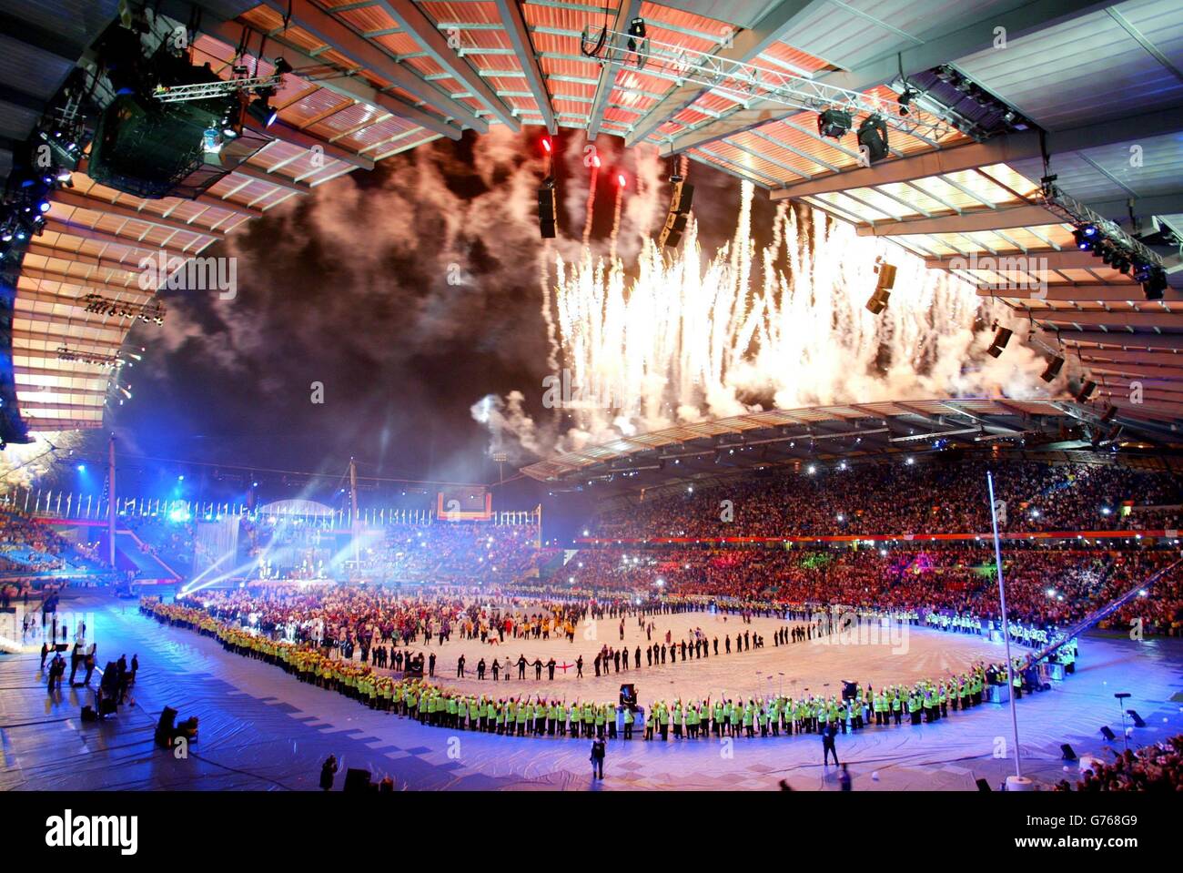 Commonwealth GamesClosing Ceremony Stock Photo Alamy