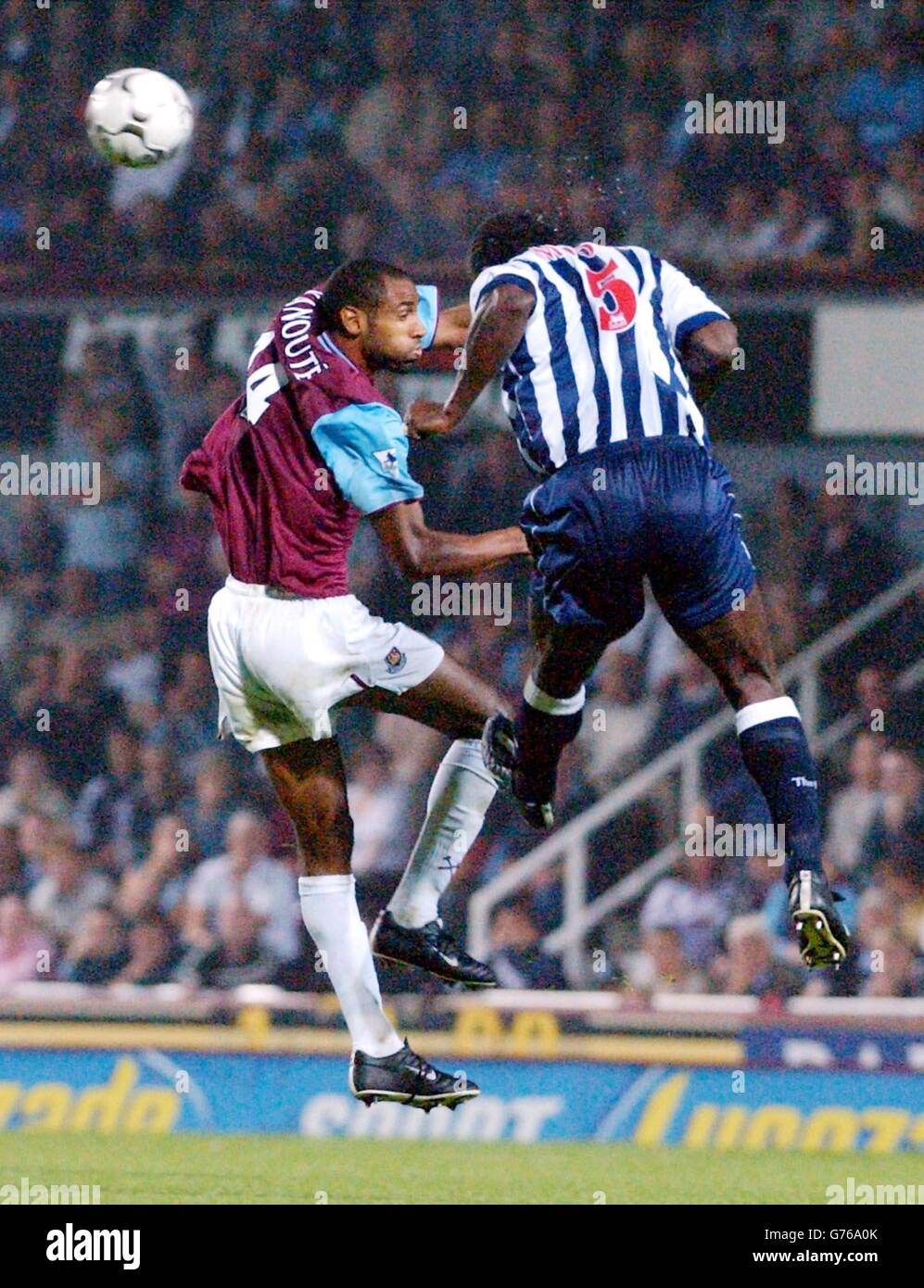 West Ham v West Brom Stock Photo Alamy