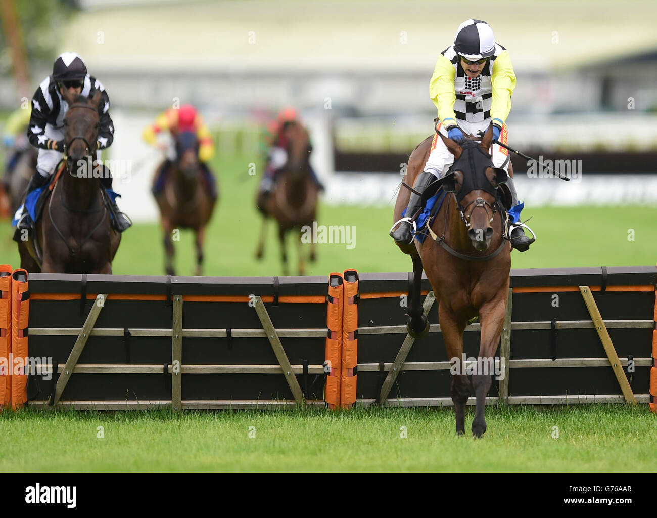 Horse Racing Newton Abbot Racecourse Stock Photo Alamy