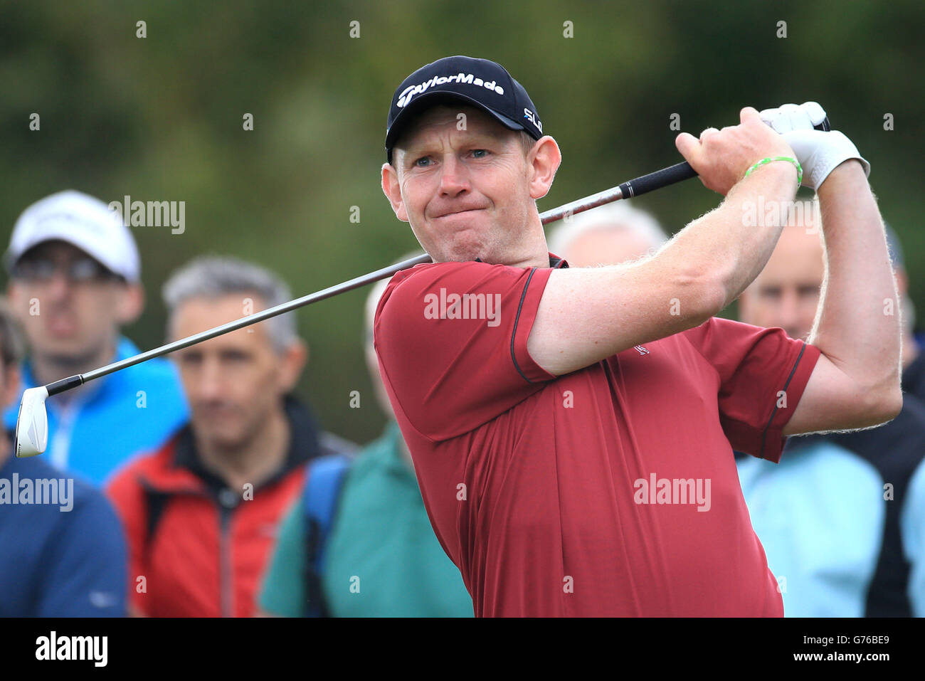 Scotland's Stephen Gallacher during practice day four of the 2014 Open
