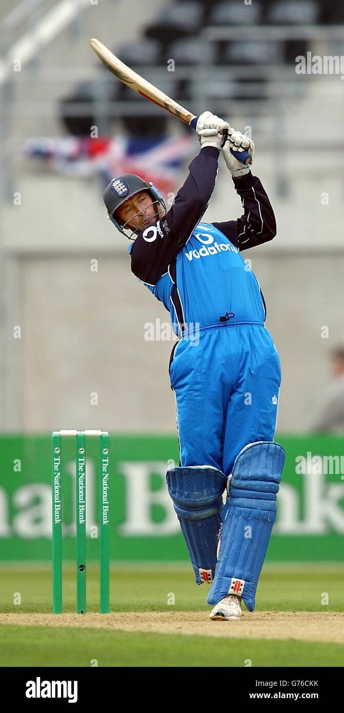 New Zealand v England Cricket Stock Photo Alamy