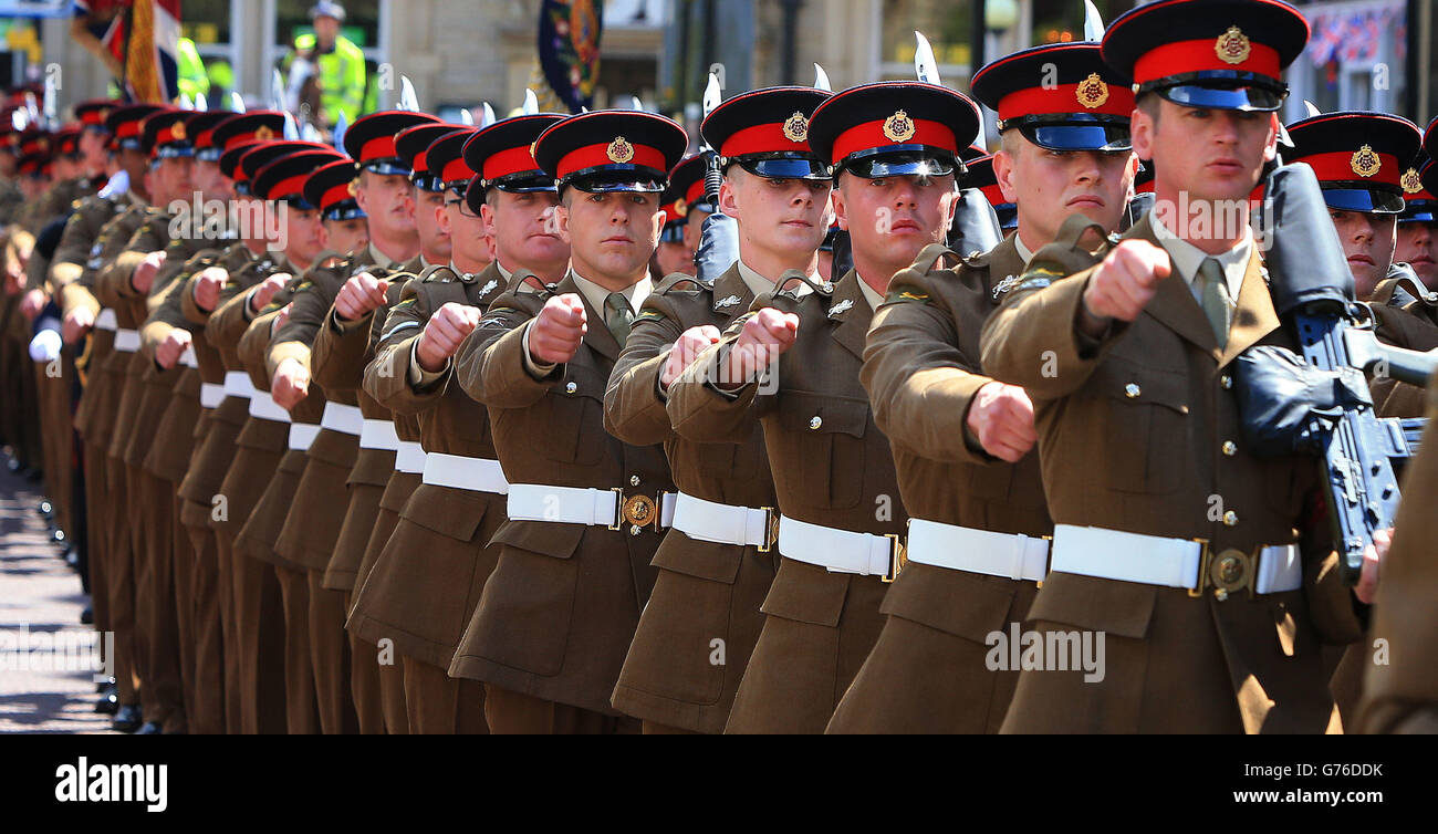 Duke of lancaster regiment hi-res stock photography and images - Alamy