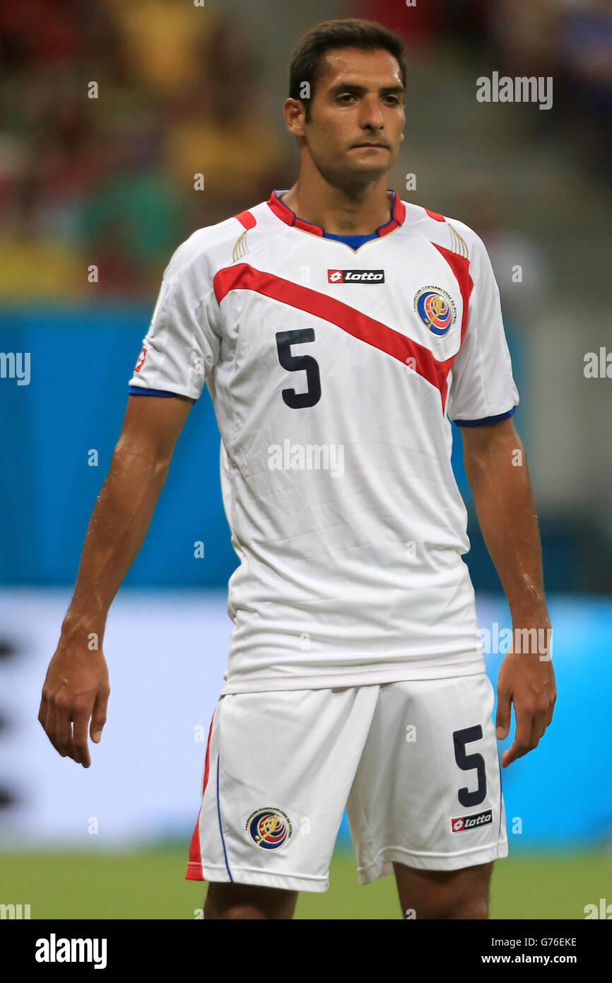 Soccer - FIFA World Cup 2014 - Round of 16 - Costa Rica v Greece - Arena Pernambuco. Costa Rica's Celso Borges Stock Photo