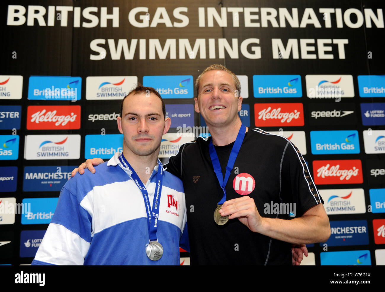 Swimming - British Gas International Meet - Day Four - Manchester Aquatics Centre Stock Photo