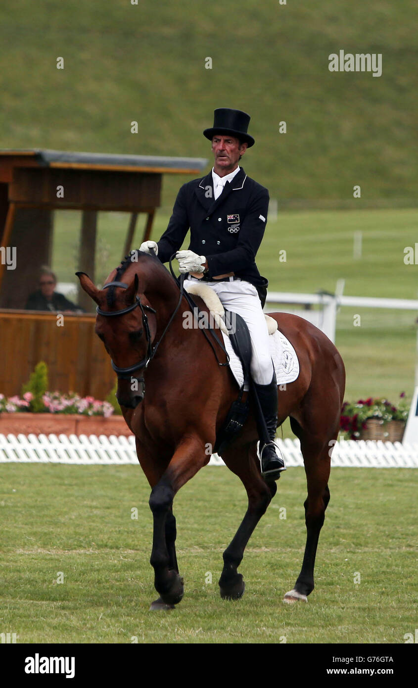 Equestrian Barbury International Horse Trials Day Two Stock Photo