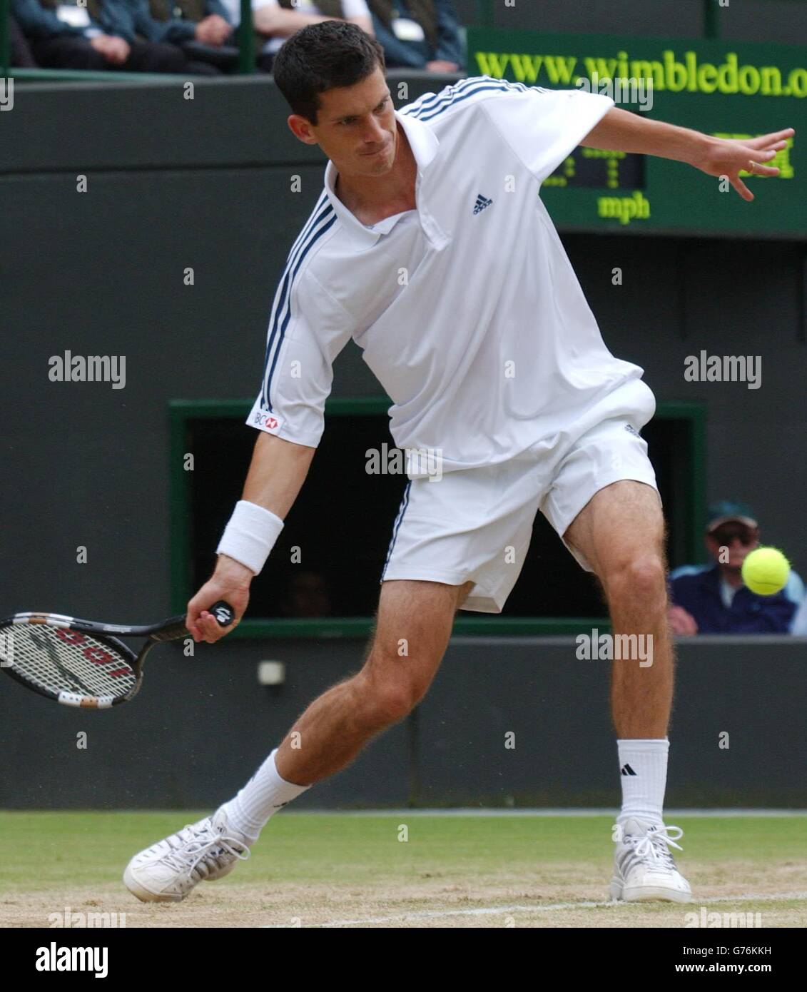 FOR EDITORIAL USE ONLY, NO COMMERCIAL USE. Britain's number one tennis