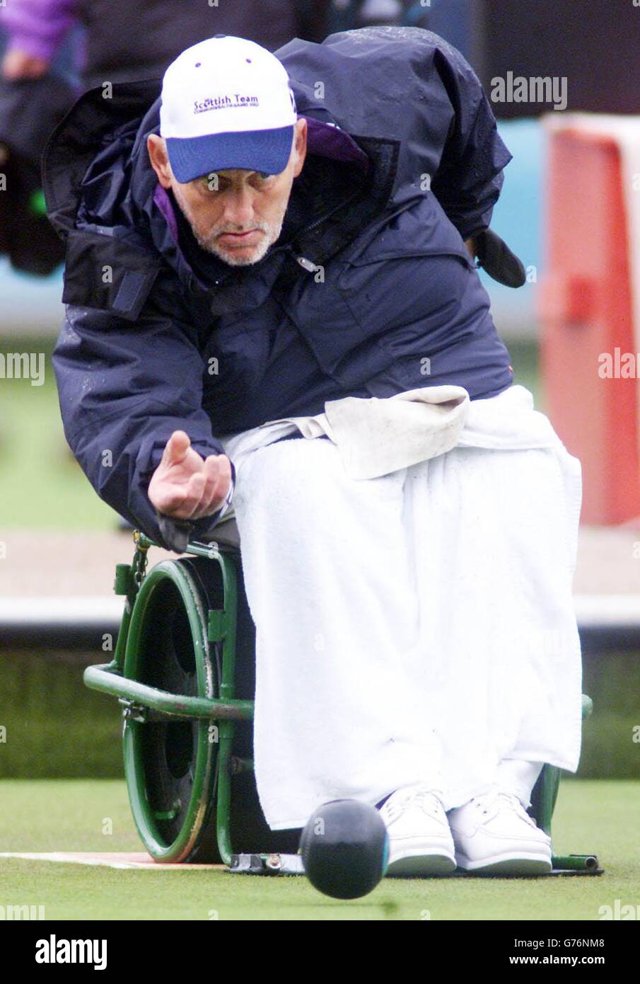 Scotland's John Robertson in action against Wales during the