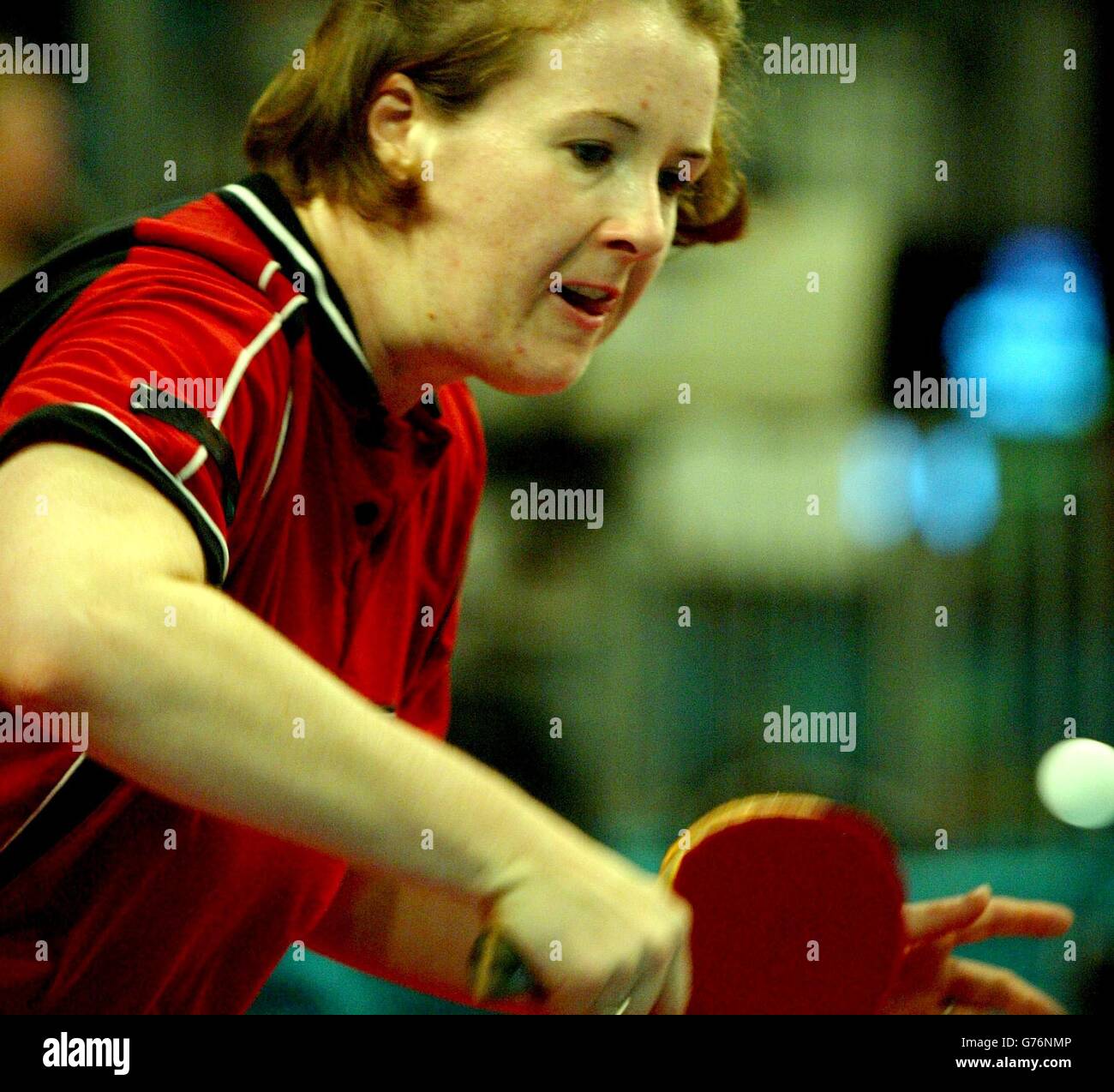 Commonwealth GamesTable Tennis. Welsh competitor Natasha Lake during