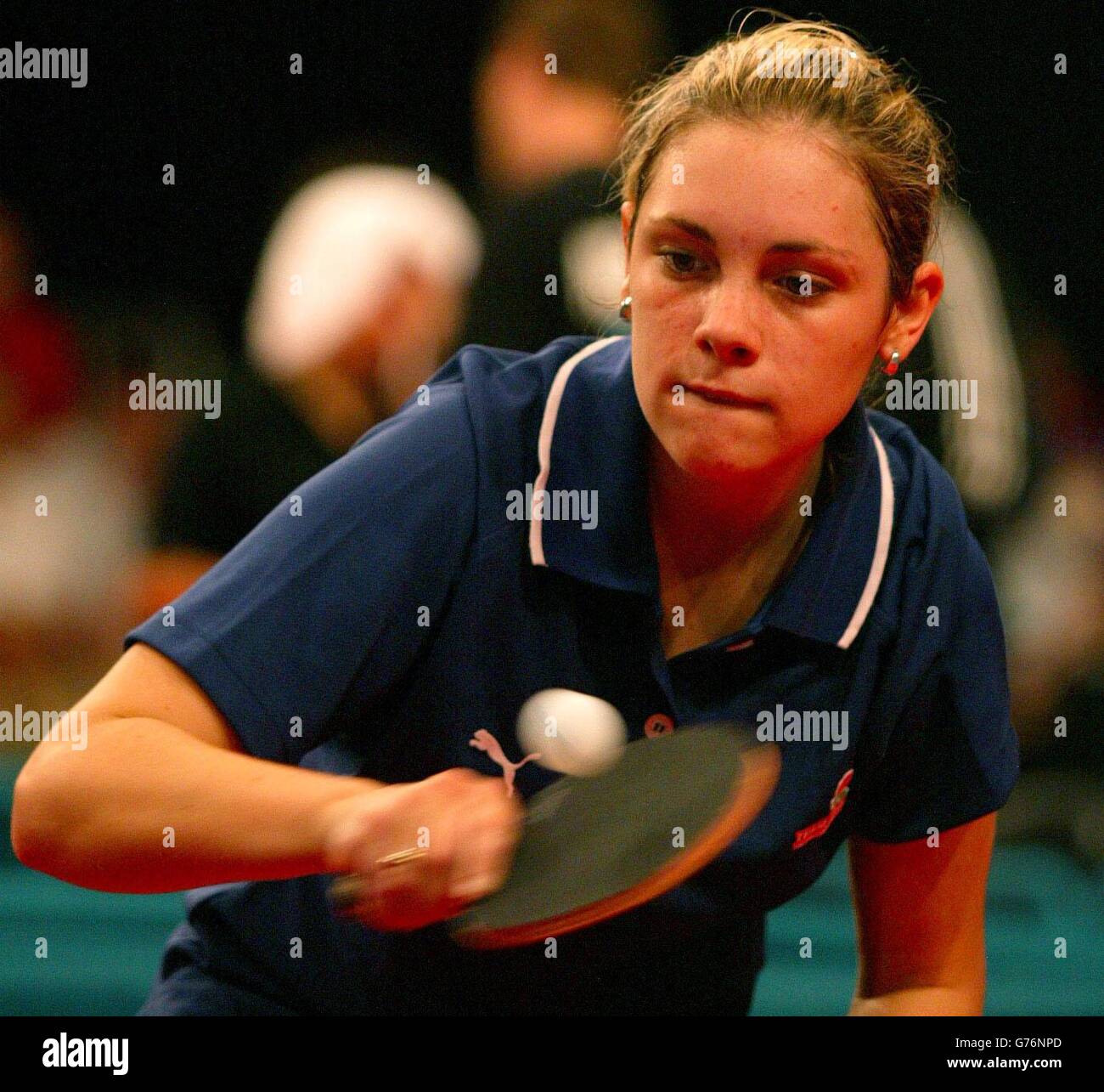 Commonwealth GamesTable Tennis. England's Katy Parker plays a shot