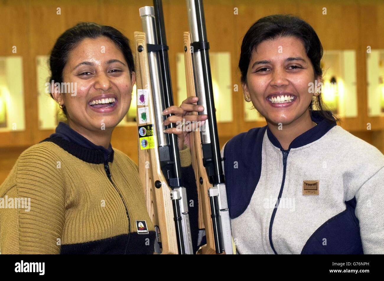 Commonwealth Games-Air rifle singles Stock Photo