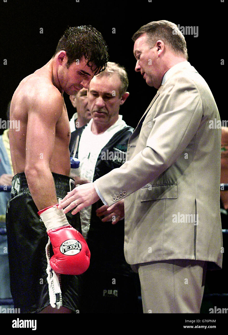 Frank Warren Joe Calzaghe Stock Photo Alamy