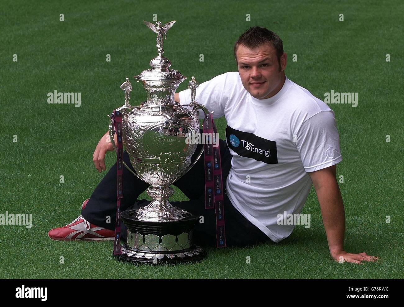 Wales rugby league captain keiron cunningham hires stock photography