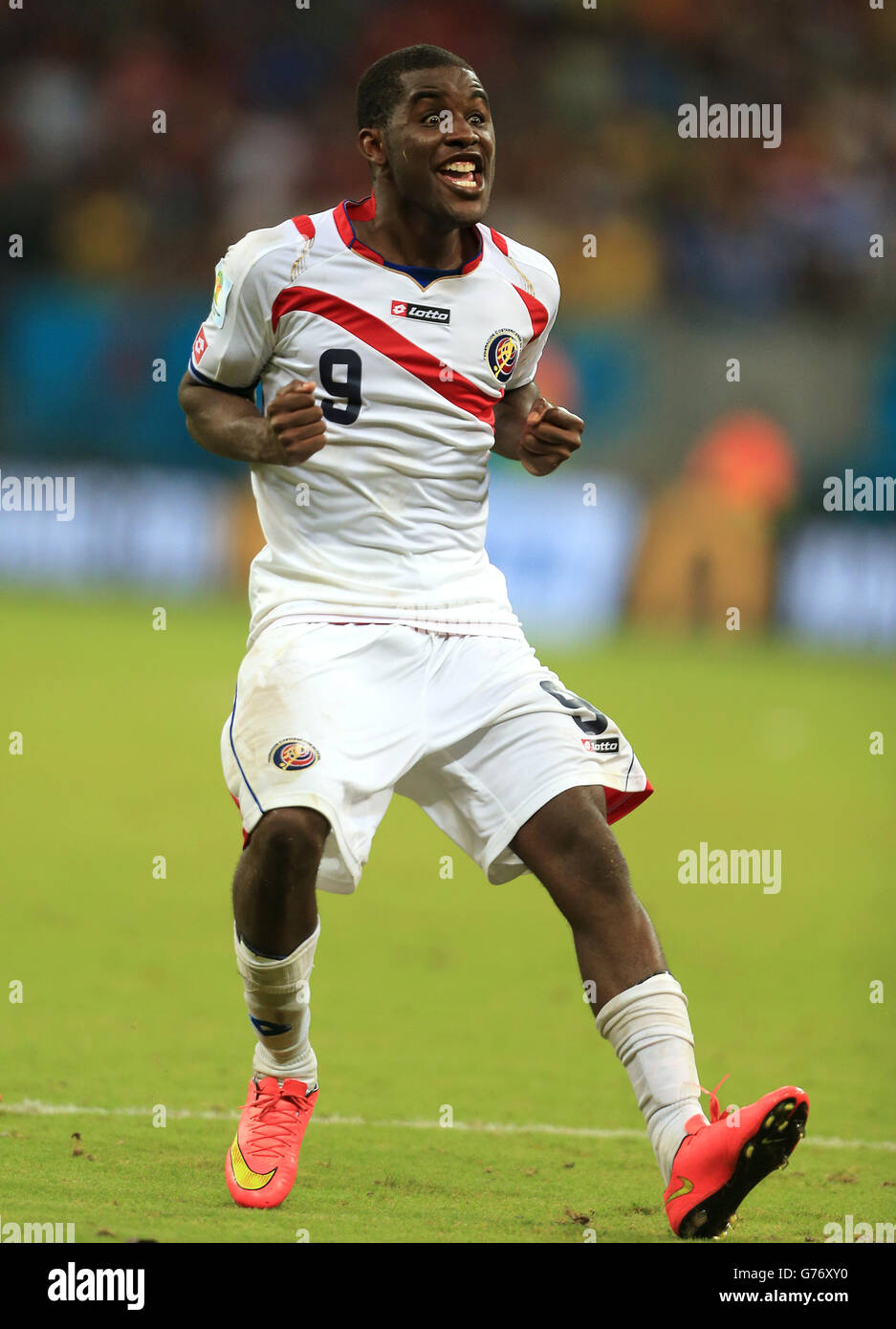 Soccer - FIFA World Cup 2014 - Round of 16 - Costa Rica v Greece - Arena Pernambuco Stock Photo