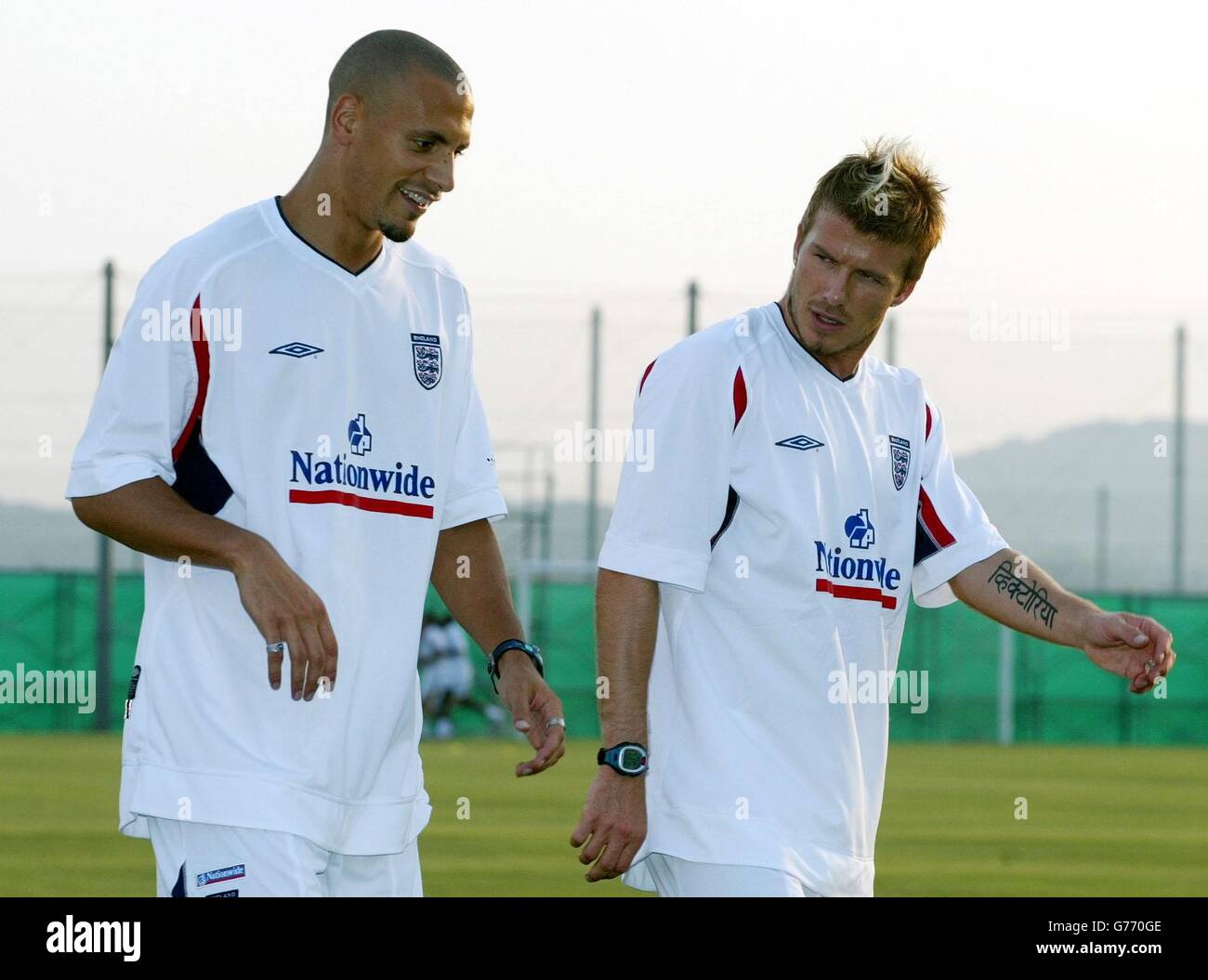 Fifa world cup 2002 sport football david beckham rio ferdinand hi