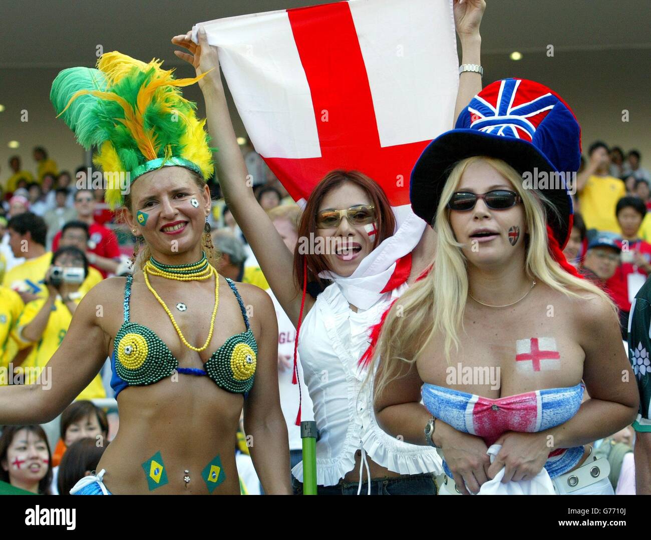 England v Brazil Stock Photo Alamy