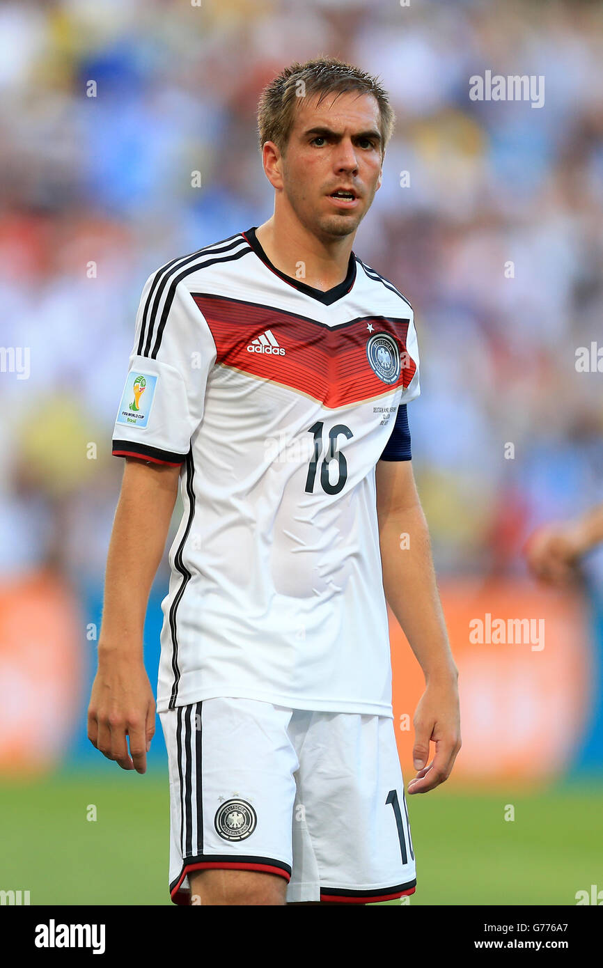 Soccer - FIFA World Cup 2014 - Final - Germany v Argentina - Estadio do Maracana. Germany's Philipp Lahm Stock Photo