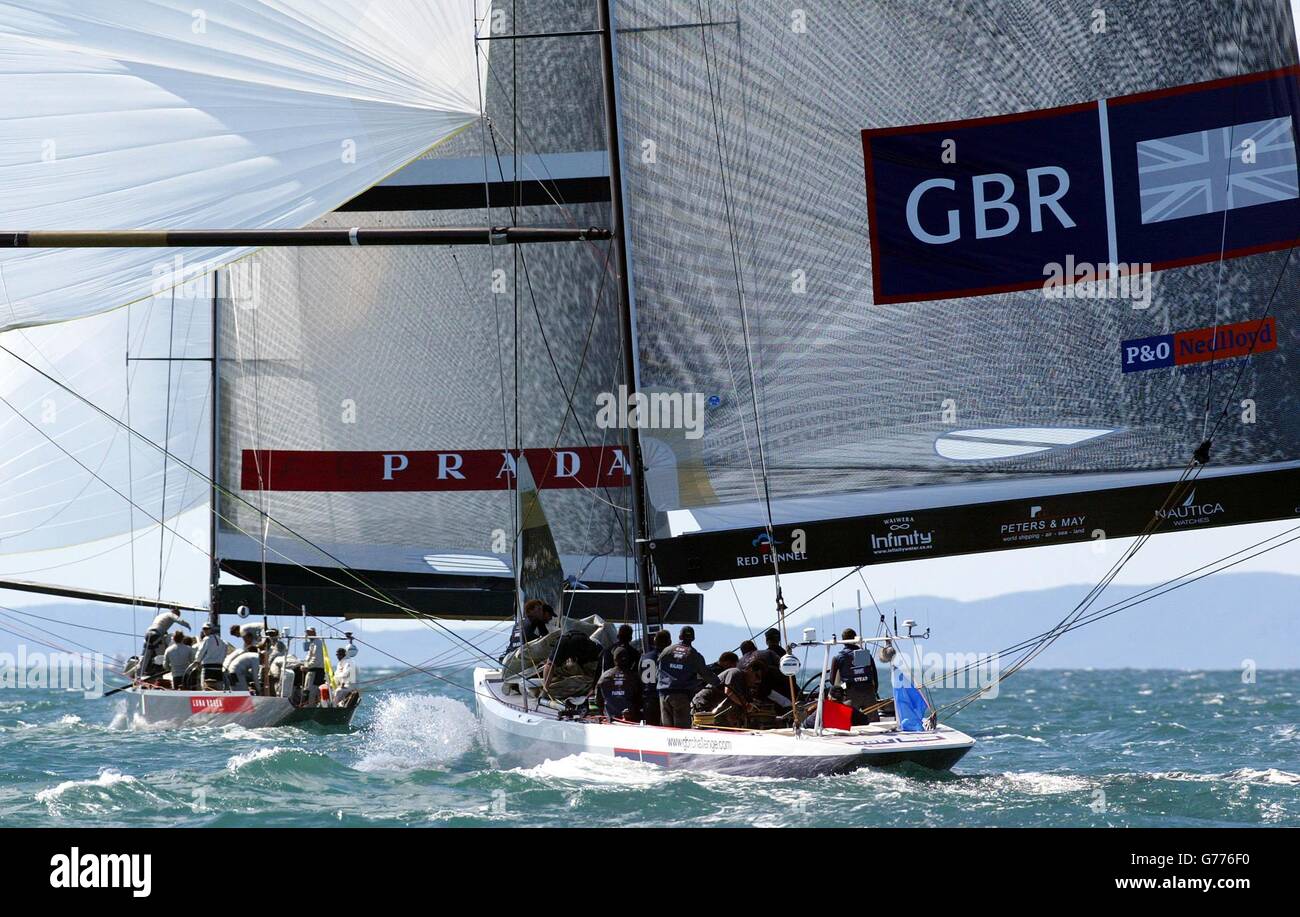 America's Cup Stock Photo