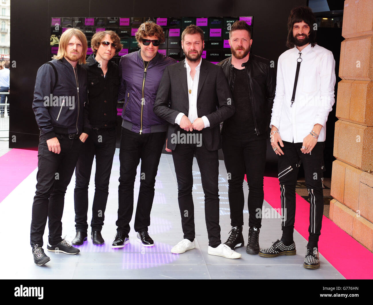 Kasabian Summer Solstice Screening - London Stock Photo - Alamy