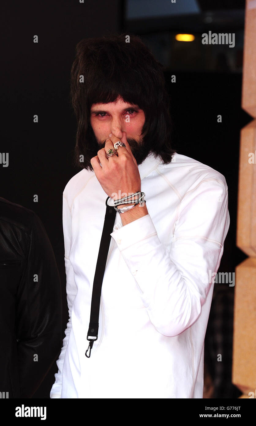 Kasabian Summer Solstice Screening London Stock Photo Alamy