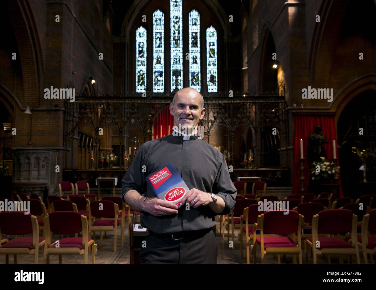 Post Office in church Stock Photo Alamy