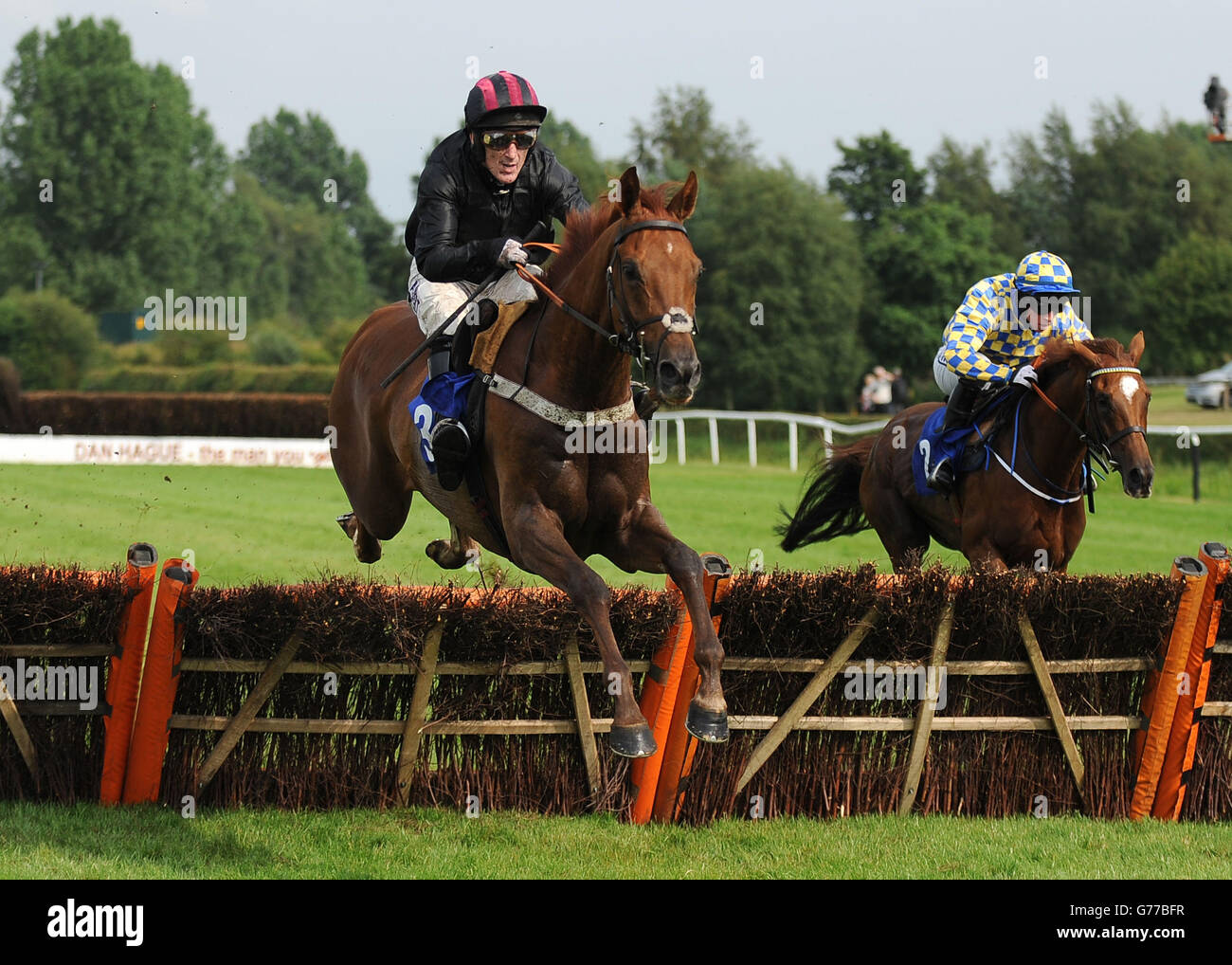 Racing market rasen general view gv mangab hires stock photography and