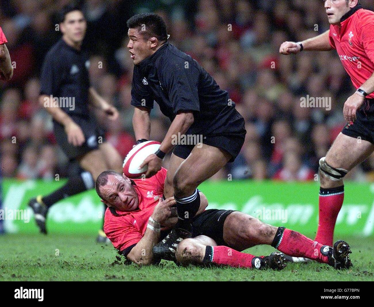 Rugby union international match wales v new zealand millennium stadium ...
