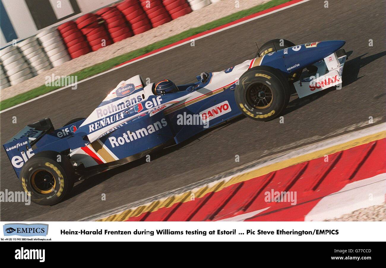 Williams F1 Testing Formula One - Williams Testing at Estoril Stock Photo - Alamy