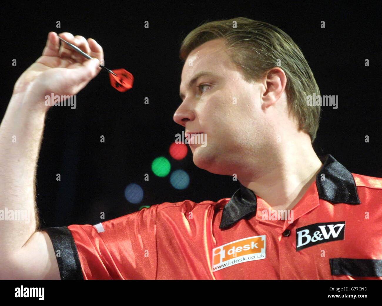 World Darts Championship 2002 Stock Photo Alamy
