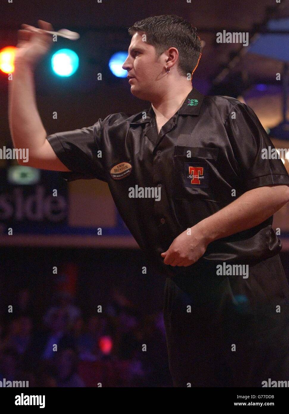 Gary Anderson World Darts Semi Final Stock Photo Alamy