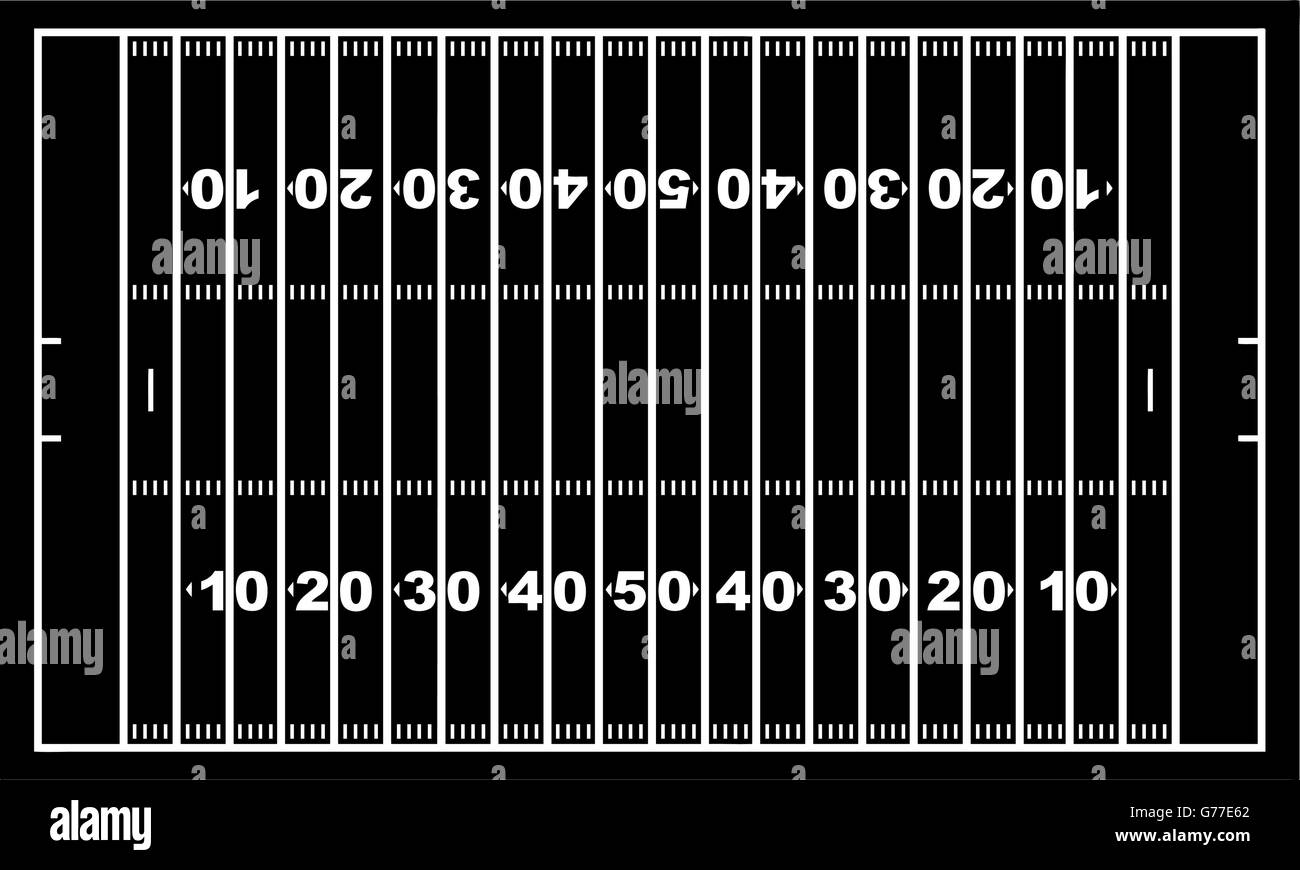 American football field Stock Vector Image & Art Alamy