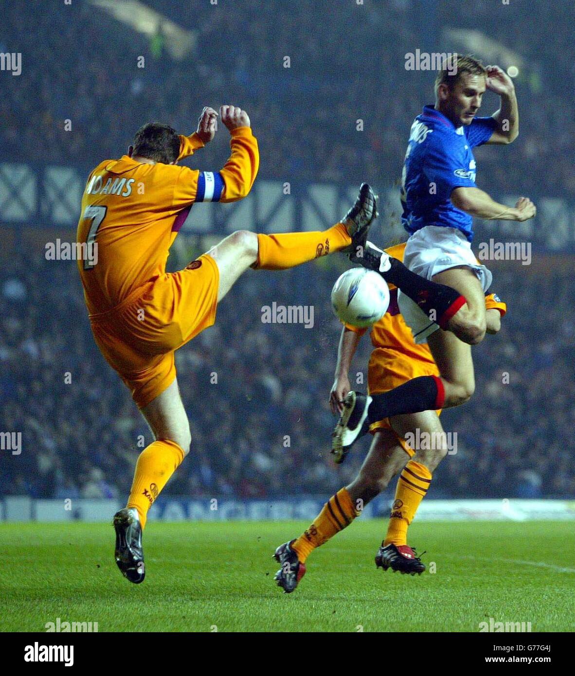 Rangers v Motherwell Stock Photo Alamy