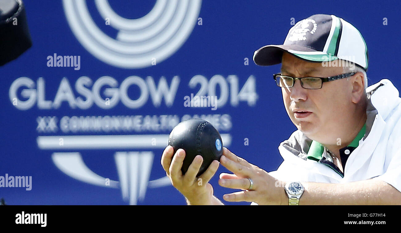 Norther ireland mens triples final at kelvingrove lawn bowls centre hi