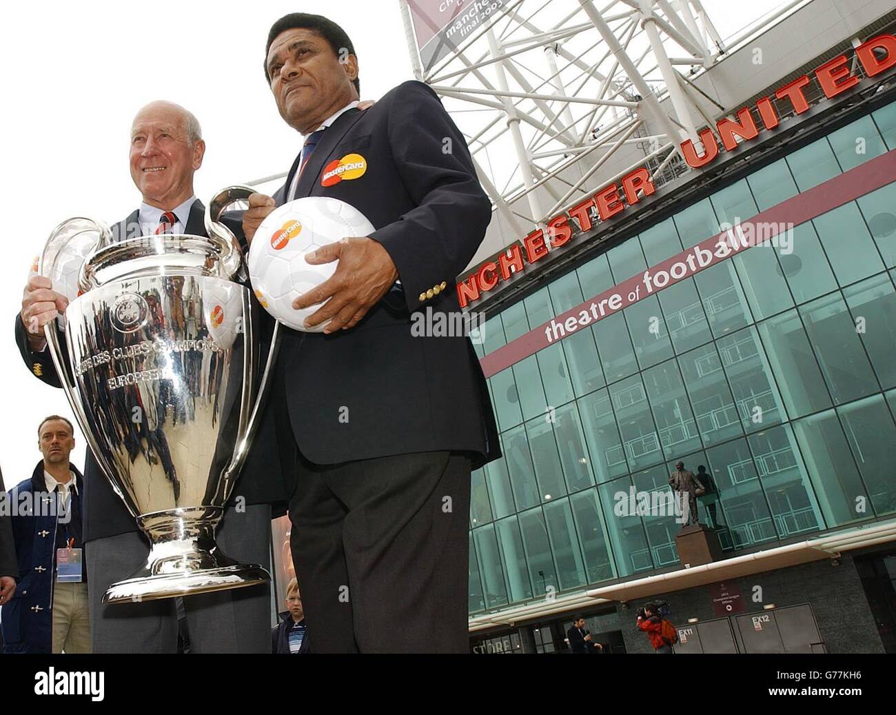 Old Trafford - Champions League Final 2003 Stock Photo - Alamy