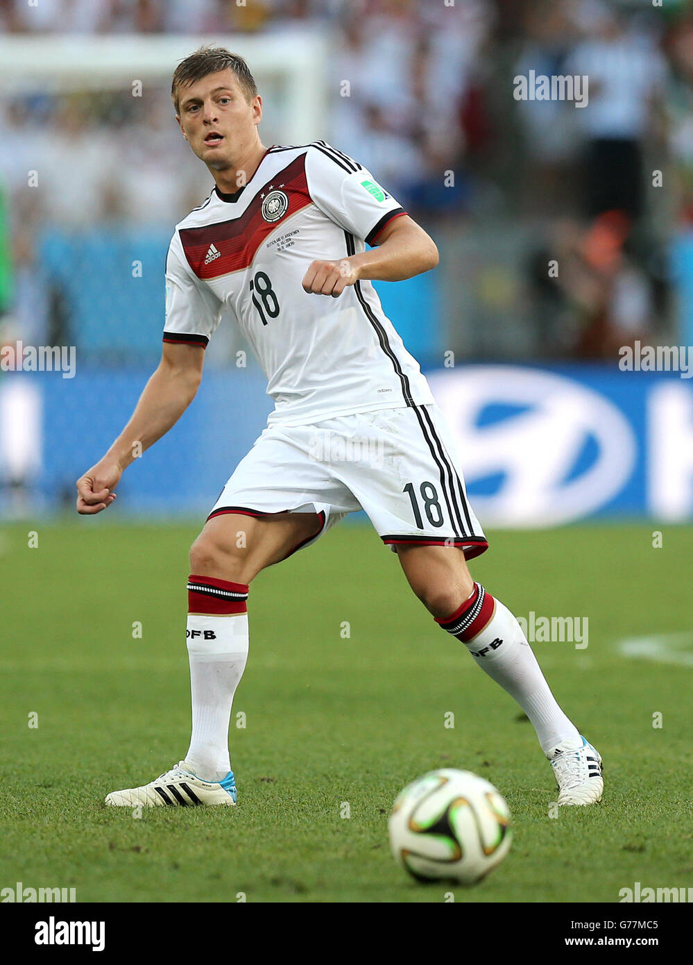 Soccer - FIFA World Cup 2014 - Final - Germany v Argentina - Estadio do Maracana. Toni Kroos, Germany Stock Photo