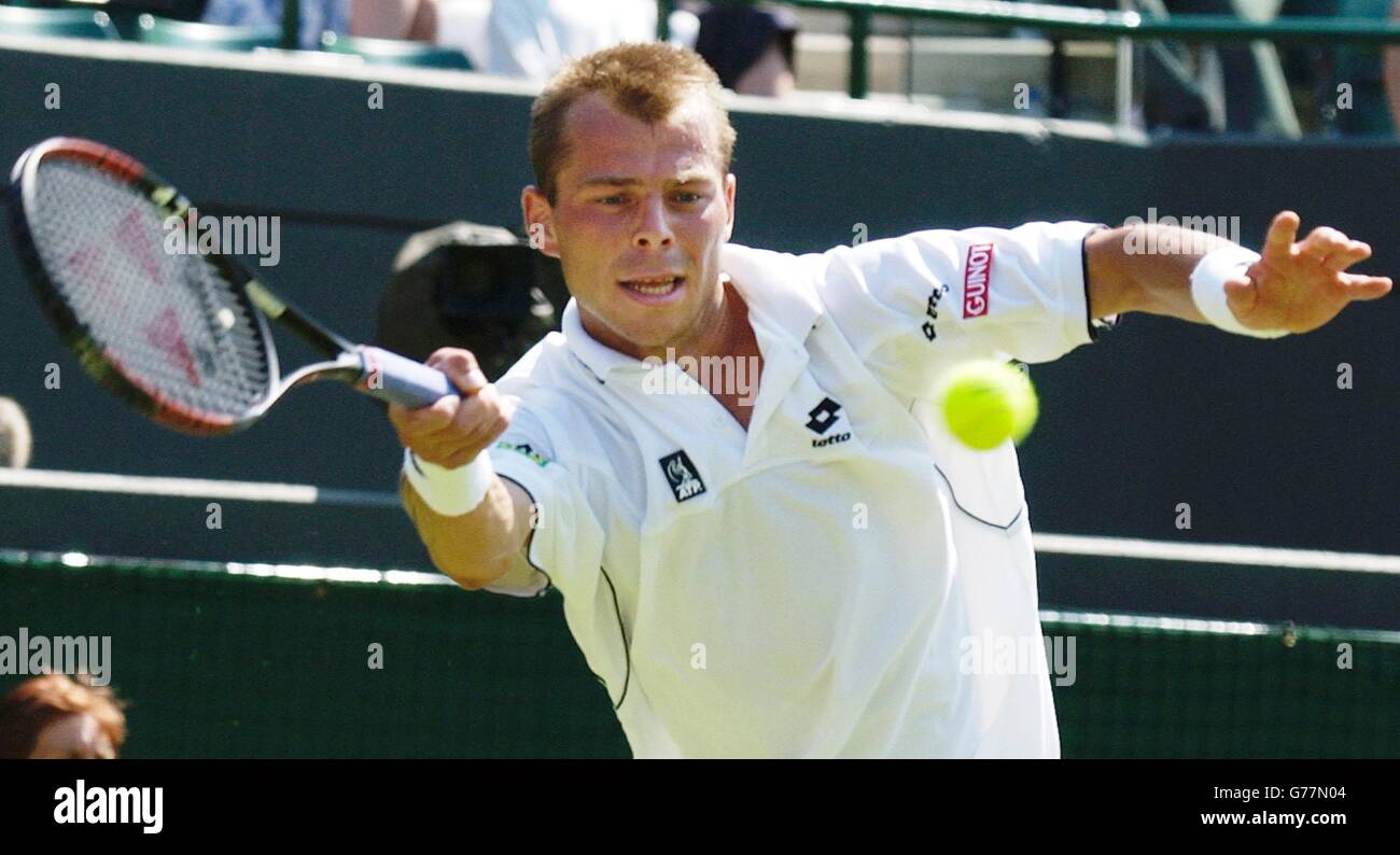 Henman v Zib Stock Photo