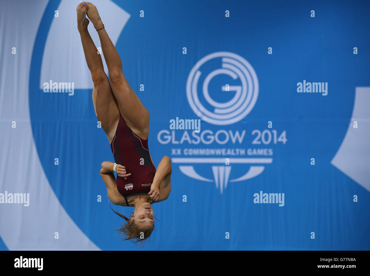England's Alicia Blagg during the Diving Women's 3m Springboard