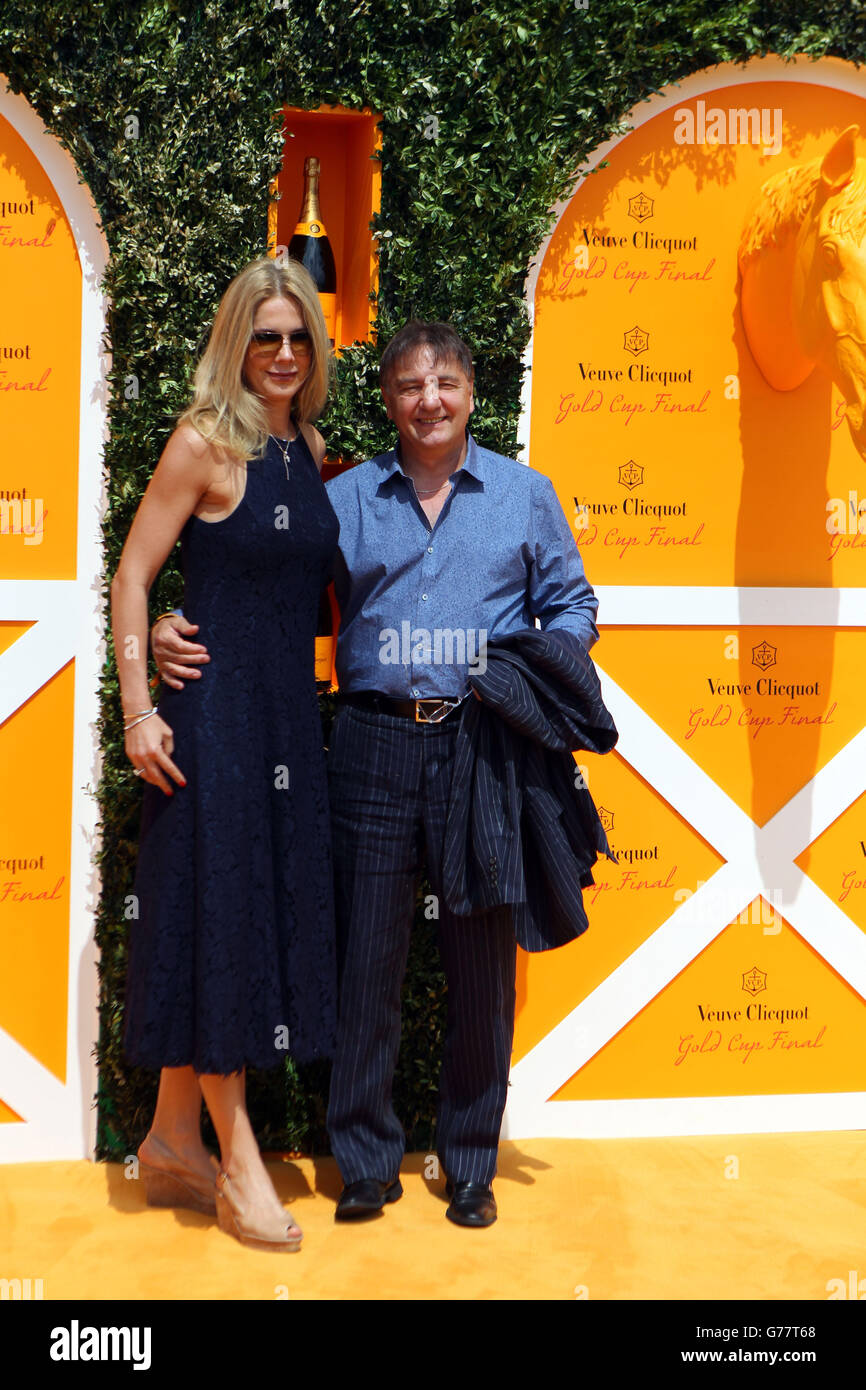Veuve Clicquot Gold Cup Polo Final - Sussex Stock Photo