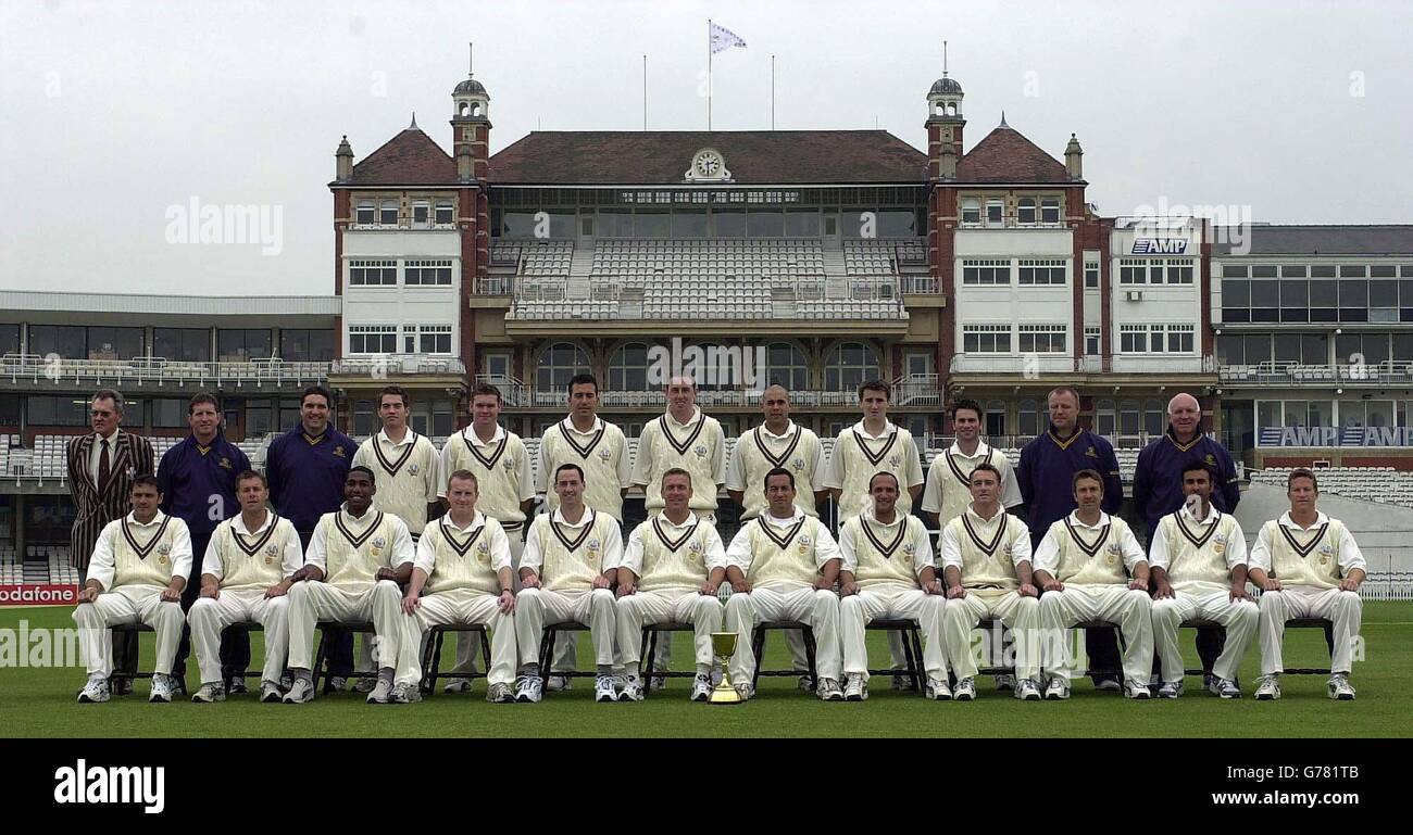 Surrey County Cricket club team photo Stock Photo
